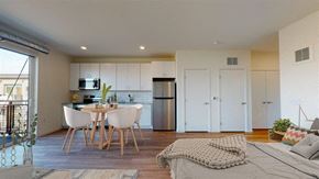 Minneapolis apartment for rent - Bright Kitchen at The Bessemer at Seward Commons Apartments, Minneapolis