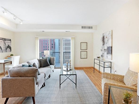 Minneapolis apartment for rent - Classic Living Room at Third North Apartments, Minneapolis, MN