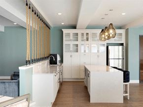 White Bear Lake apartment for rent - Eat-In Kitchen Table With Sink at The Barnum Apartments, MN, 55110