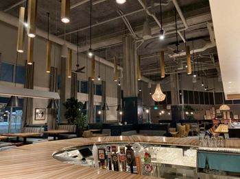 Ample sitting space in clubhouse