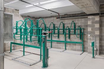 Secure bike storage