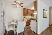 Brooklyn Park apartment for rent - Kitchen along with dinning at Point of America Apartments, Brooklyn Park, MN