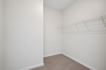 Ample closet space