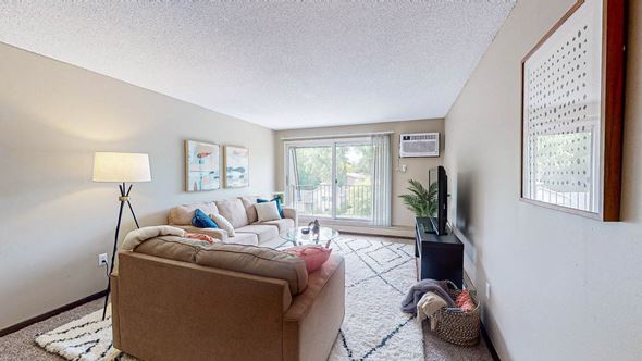 Shoreview apartment for rent - Living Room Interior at Shoreview Grand, Minnesota, 55126