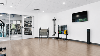 Fitness center and yoga studio