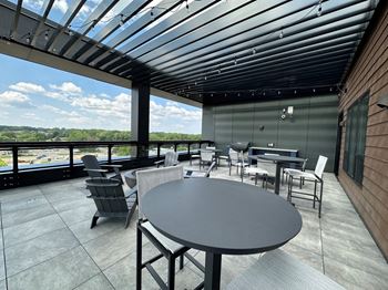 Rooftop deck
