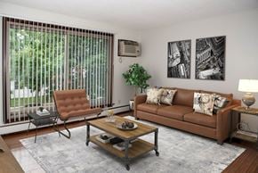 Minneapolis apartment for rent - Main Living Room at The Fremont Apartments, Minneapolis, MN, 55408