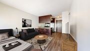 Minneapolis apartment for rent - Luxury Living Room at The Fremont Apartments, Minnesota