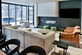  Lounge area in community room