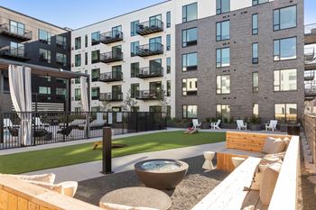 Courtyard lounge