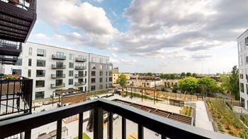 Large balcony