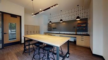 Gourmet kitchen with islands