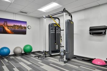 State-of-the-art gym and spin studio