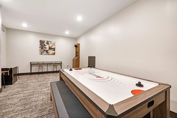 Shuffleboard game