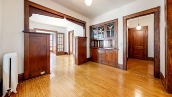 Faux wood flooring