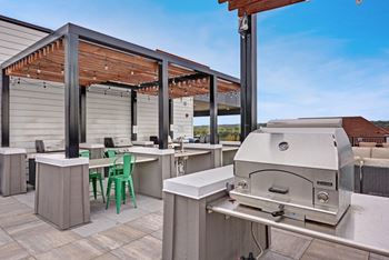 Grill and decks