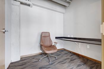 Business center with conference room and private work room