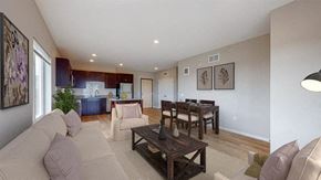 Minneapolis apartment for rent - Living Room with Couch at Timber & Tie Apartments, Minnesota