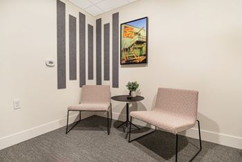 Podcast room chairs