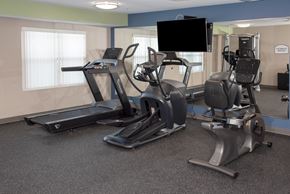 Rosemount apartment for rent - fitness room cardio machines