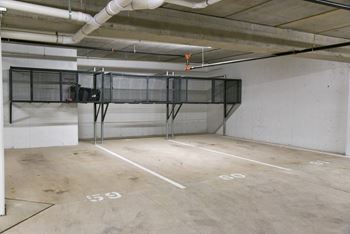Heated underground parking