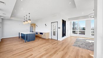 Sky lounge with large warming kitchen, fireplace, seating areas, tv's, fire pits and panoramic lake views