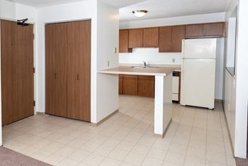 Well organized kitchen
