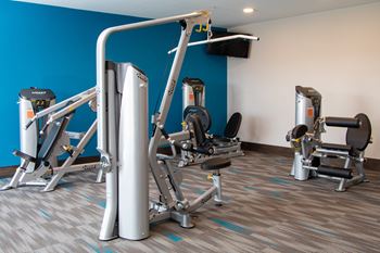 Modern fitness center