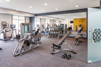 Two 24 hour fitness centers