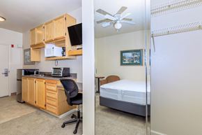 San Jose apartment for rent - A Bedroom With a Bed at Atrium Garden Apartment Homes, LLC, San Jose, CA, 95112