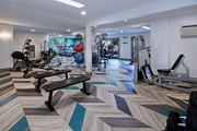 Woodland Hills apartment for rent - the gym at the flats at obsidian at City View Apartments at Warner Center, Woodland Hills
