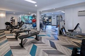 Woodland Hills apartment for rent - the gym at the flats at obsidian at City View Apartments at Warner Center, Woodland Hills