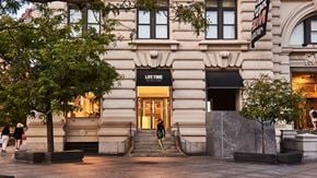New York apartment for rent - A building with a black awning that says at One West,  New York,10004