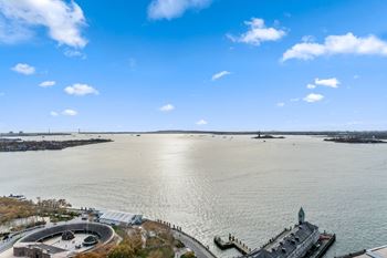Beautiful large body of water  at one west,  new york,10004