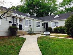Birmingham apartment for rent - a white house with a sidewalk in front of it