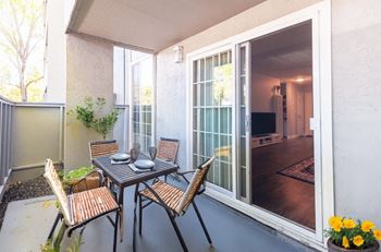 Private patio