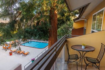 Private patio