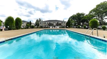 Sparkling swimming pool