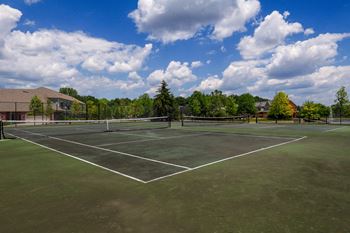 Active pickleball courts