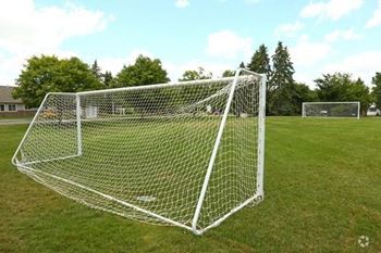Volleyball court & soccer field