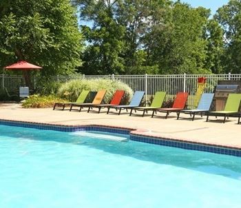 Resort-style swimming pool & sundeck