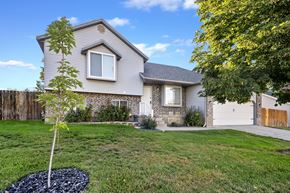 Lehi apartment for rent - a house with a lawn and a tree