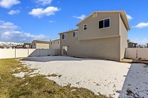 Syracuse apartment for rent - a house with a yard with snow on the ground