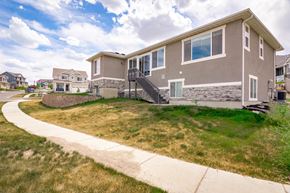Saratoga Springs apartment for rent - the front of a house with grass and a sidewalk