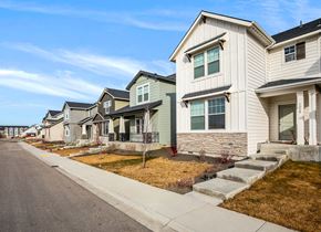 Meridian apartment for rent - a row of houses on the side of a street