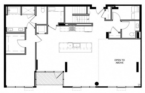 Floor plan for 3 beds, 3.5 baths, 3195 sqft