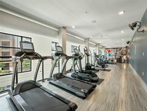 Wilmington apartment for rent - the gym is equipped with treadmills and other exercise equipment