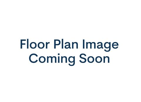 Floor plan for 1 bed, 1 bath, 589 sqft