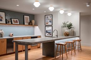 San Francisco apartment for rent - A kitchen with a table and chairs.