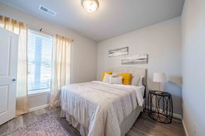 Elizabethtown apartment for rent - a bedroom with a bed and a window